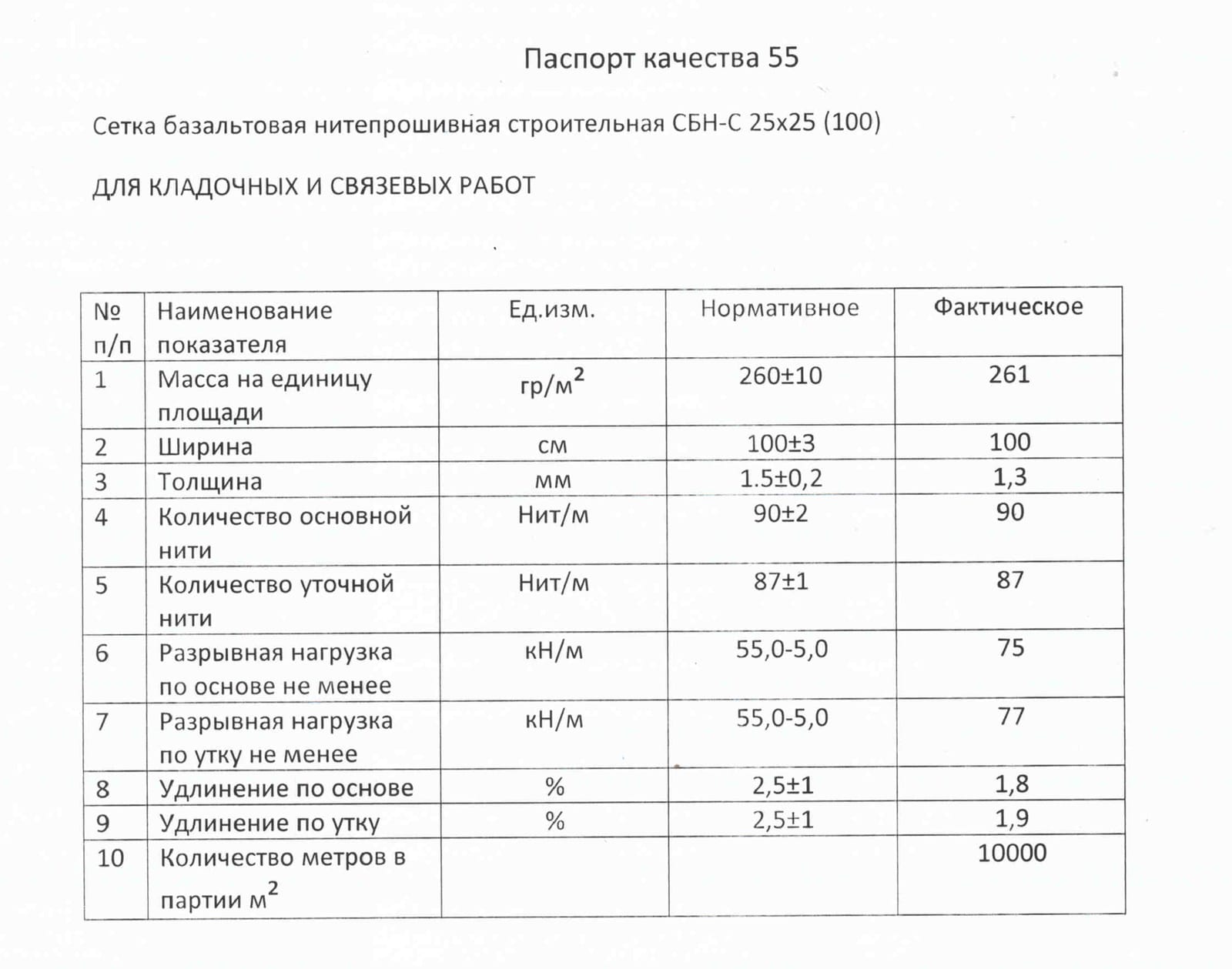 Сетка базальтовая кладочная 1х50 м ячейки 25х25 мм — миниатюра 6