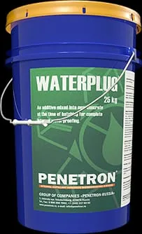 Пенетрон Ватерплаг, ведро 5/25 кг («Waterplug»), для быстрой остановки течей — миниатюра 2