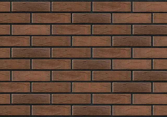 Кирпич керамический лицевой Мокко-bunt-руст-евро 250х85х65